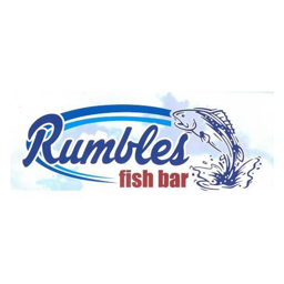 Rumbles Fish Bar logo.